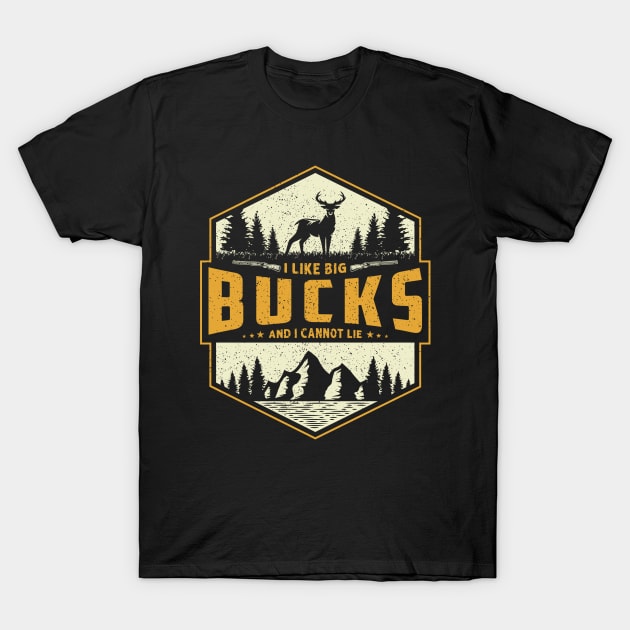 I Like Big Bucks T-Shirt by Young Designz